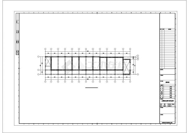 某六层教学楼结构加固设计cad全套结构施工图（标注详细，共21张图）-图一