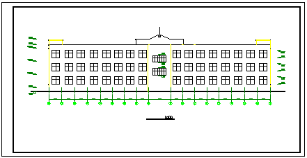 某三层医院建筑结构cad设计施工图