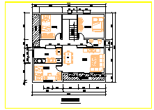 某三层自建别墅建筑cad设计方案图（含效果图）-图一