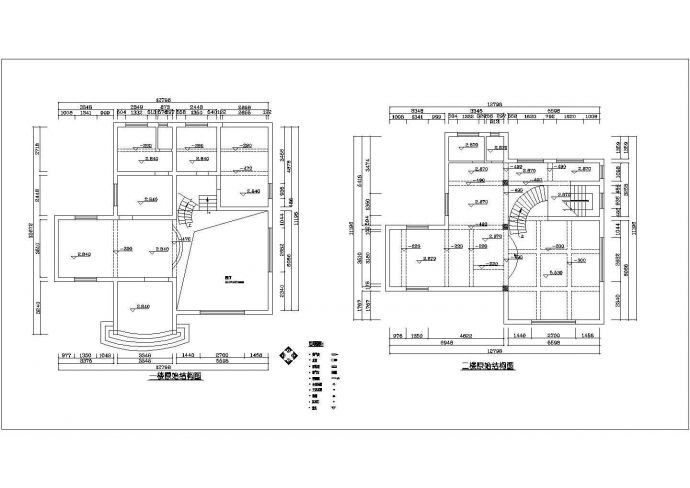 广东珠海别墅主楼设计CAD图_图1