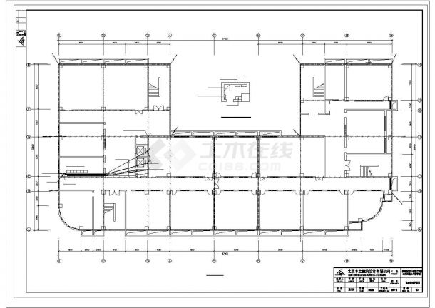 某13483平方米陕西六层大专院校教学楼电气设计CAD图纸（高28.5米）-图二