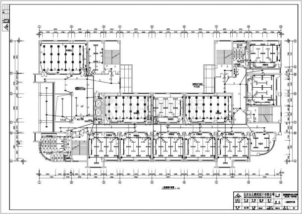 某13483㎡地上六层大专院校教学楼电气设计cad全套施工图纸（高28.5米，含设计说明，含计算书）-图一