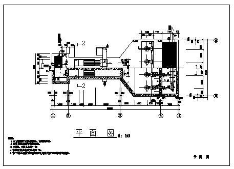 排水泵站设计施工CAD套图-图一