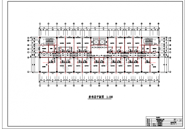 某地多层5587.6平米混凝土框架结构商务中心（含计算书、建筑结构图纸）-图二