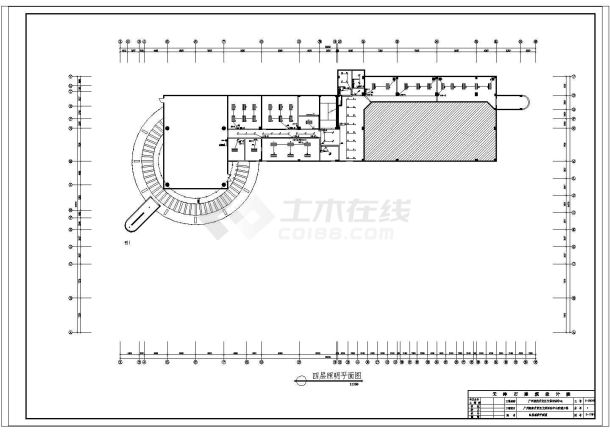 广州经济开发区文体活动中心改造工程电气施工图-图一