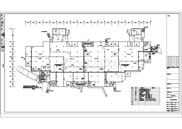 某地市的小区地下汽车库电气设计CAD施工图-图一