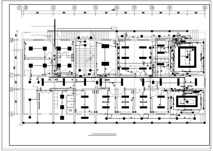 3层市人民医院病房楼改建电气施工图（含设计说明）_图1