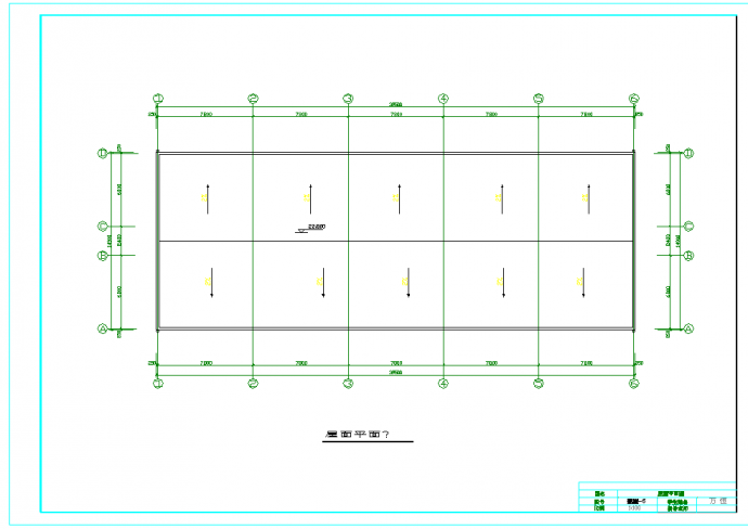 某地多层4119平米框架办公楼毕业设计（计算书、部分建筑、结构图纸）_图1