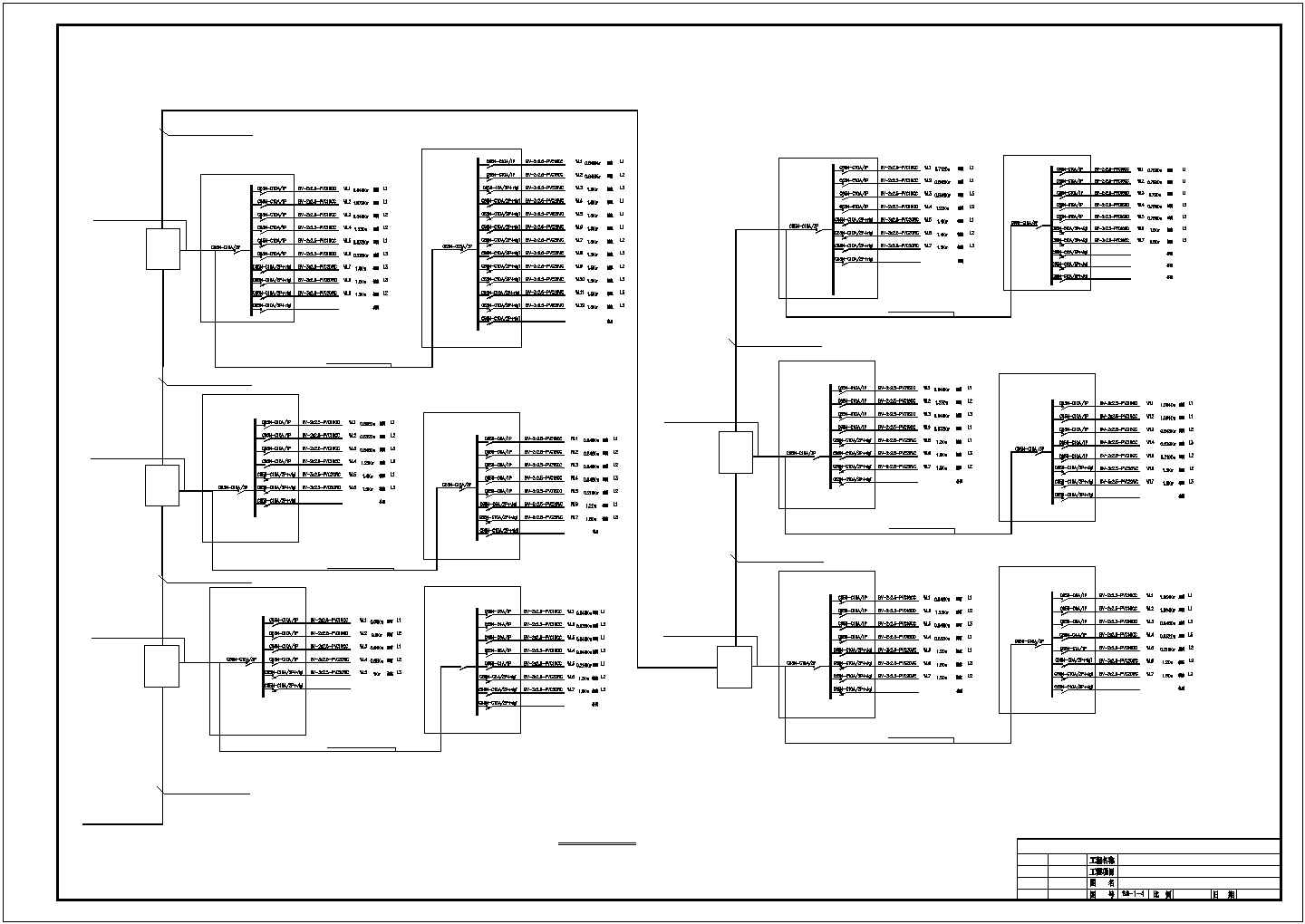 某学院派办公楼全套CAD详细大样框架结构设计系统