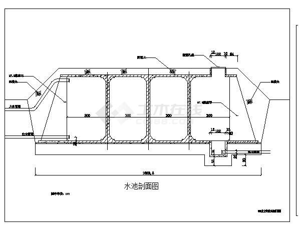 甘肃500立方米蓄水池设计施工图