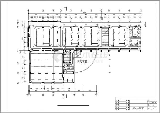 厦门某体育馆电气CAD节点平面施工设计-图二