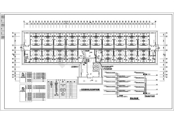 7921平方米5层框架住院手术综合楼电气施工图（含设计说明）-图二