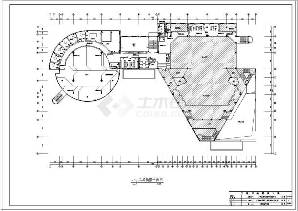 某广州经济开发区文体活动中心改造工程配电CAD电气设计图-图二