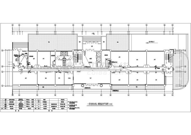 某大楼电气CAD完整设计详细平面图-图二