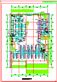 某市办公大楼空调系统cad设计施工图-图一