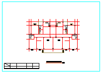 某小高层带阁楼CAD户型方案设计施工图_图1