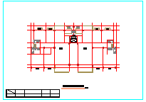 某小高层带阁楼CAD户型方案设计施工图-图二