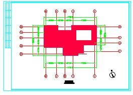 某公厕建筑设计CAD施工图-图一