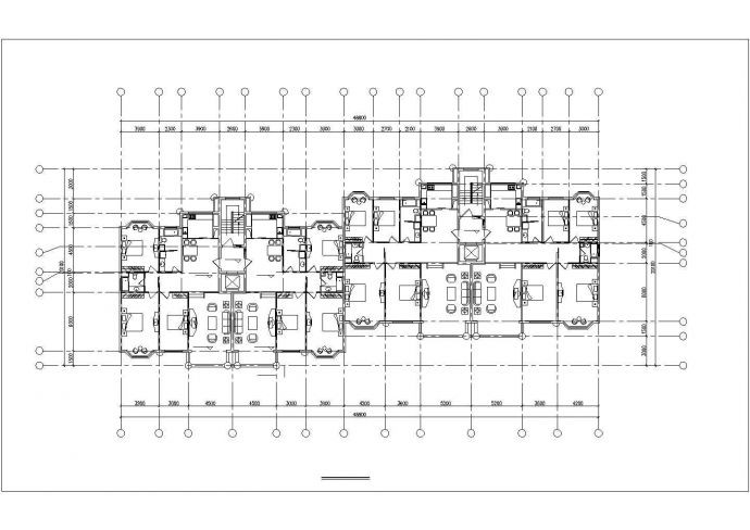 武汉市某现代化小区12层框架结构住宅楼建筑设计CAD图纸_图1