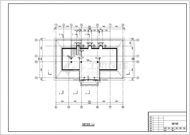 [湖南]水闸防汛仓库工程CAD完整大样设计施工图-图二