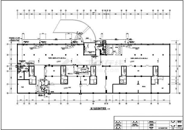 某地下1地上18层商住楼给排水CAD设计-图一