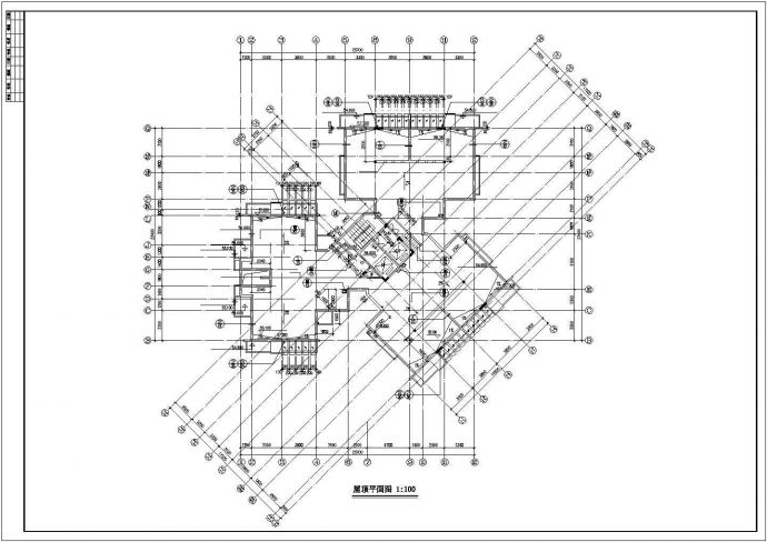 1万平米18层剪力墙结构住宅楼建筑设计CAD图纸（底层为架空层）_图1