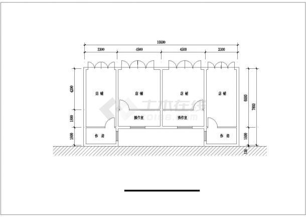 绍兴市某小区380平米4层框混结构单体别墅建筑设计CAD图纸-图一