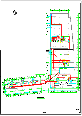 某住宅楼地下车库全套电气CAD设计图纸-图一