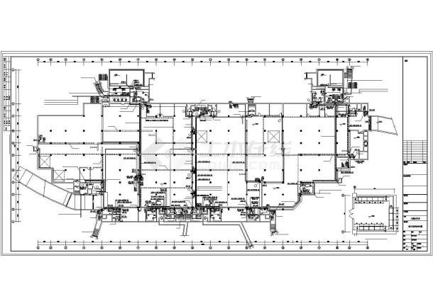 地下汽车库设计CAD电气施工图-图二