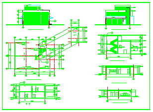 南方某办公楼建筑设计施工CAD图纸_图1