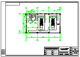 南方某市两台1600KW发电机环保安装工程详细CAD设计图纸-图一