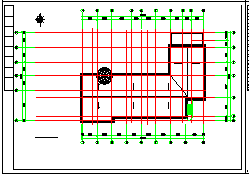 欧式办公楼建筑施工cad设计图纸-图一