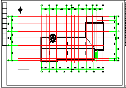 欧式办公楼建筑施工cad设计图纸_图1