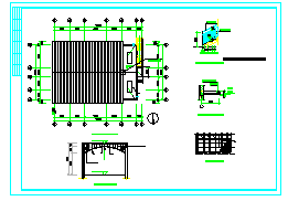 小浴室建筑设计CAD施工图_图1