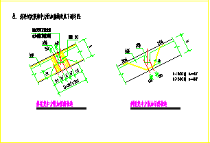 坡屋面平法节点构造详细设计cad施工图_图1