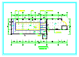 城区公共厕所建筑设计施工CAD图纸-图二