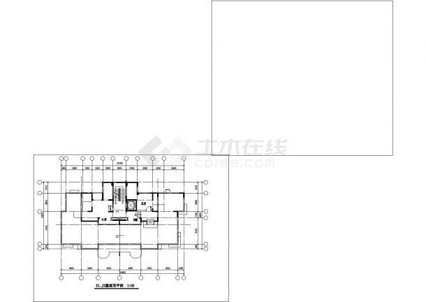 110-140平米左右经典三房户型设计CAD图纸（共30张）-图二