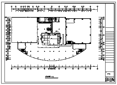 某市某地上四层带地下一层商场空调施工cad图（含空调系统设计）_图1