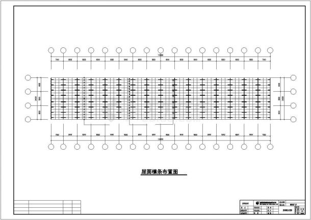 安徽某公司钢结构工程CAD图-图二