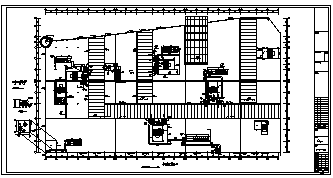 空调设计_某市四层购中心家和家园空调施工cad图(含通风，防排烟设计)-图一