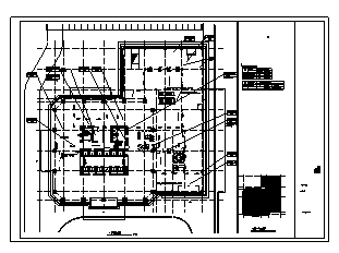 空调设计_某市四十层广场空调通风防排烟系统设计cad图纸_图1