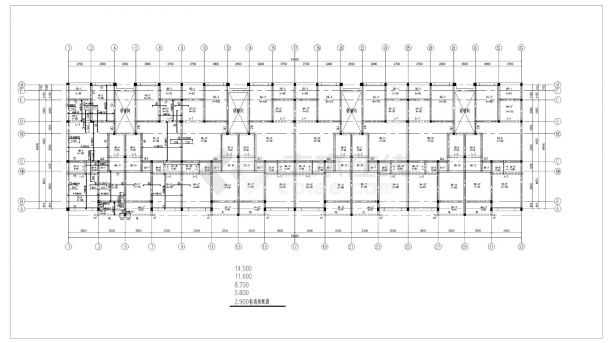 某市住宅楼工程砌体结构设计CAD详图-图一