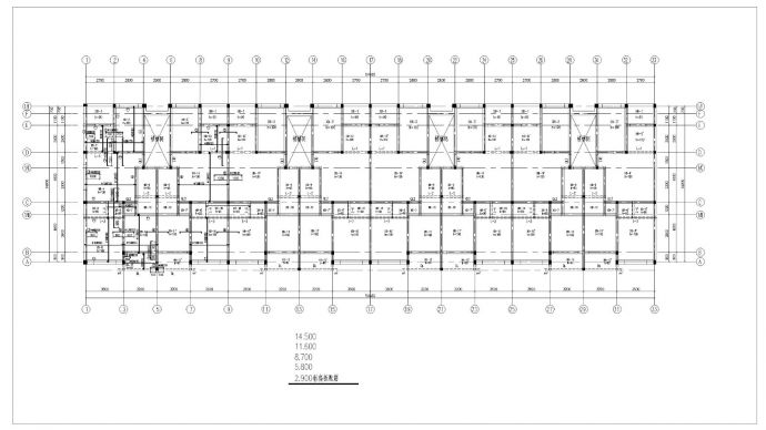 某市住宅楼工程砌体结构设计CAD详图_图1