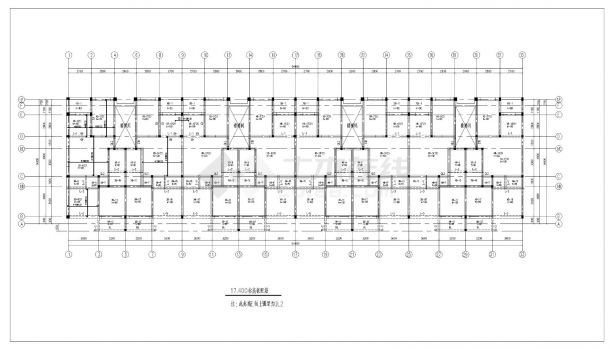 某市住宅楼工程砌体结构设计CAD详图-图二
