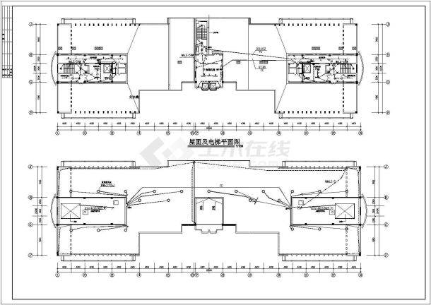 【上海】五星级酒店电气照明设计电气施工图-图一