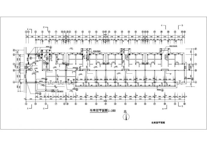 襄樊市某小区6+1层砖混结构住宅楼建筑设计CAD图纸（含阁楼层）_图1