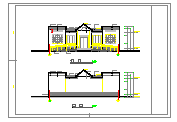 某公厕建筑CAD设计施工图纸_图1