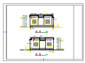 某公厕建筑CAD设计施工图纸-图二