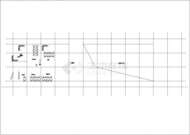 某三层汽车站建筑方案设计全套cad图纸（原创）-图二