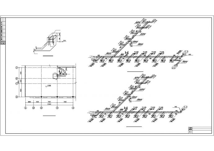 5600平米8层框架结构办公综合楼全套暖通系统设计CAD图纸_图1